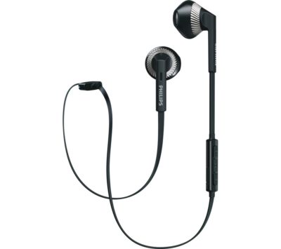 PHILIPS SHB525OWT Wireless Bluetooth Headphones - Black